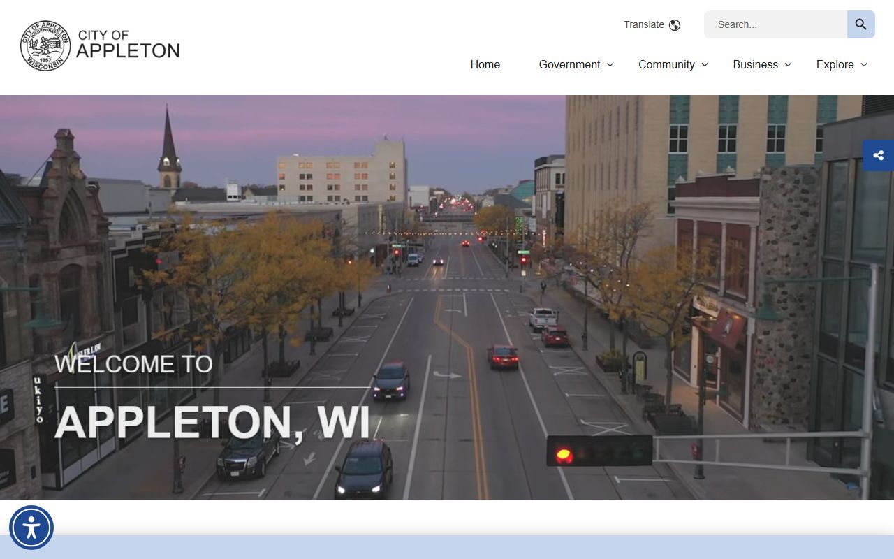 Appleton Criminal History municipal court page