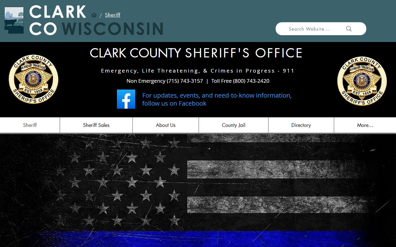 Clark County Criminal History sheriff office