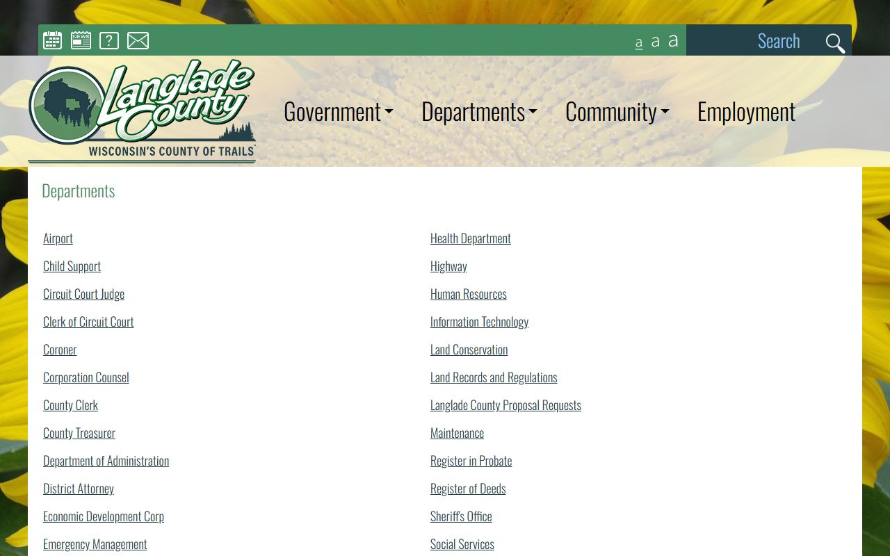 Langlade County Criminal History sheriff office